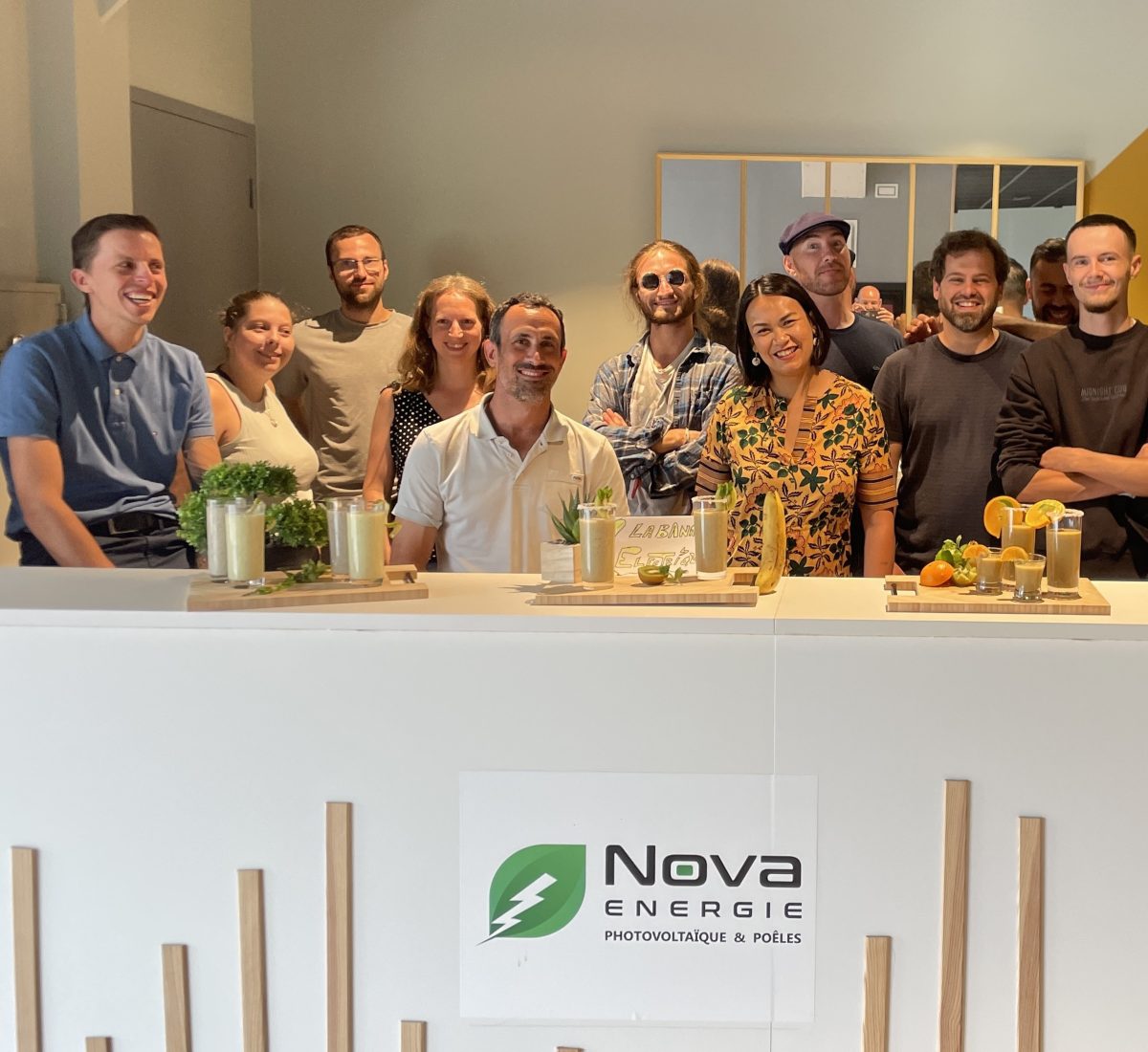 Team building cuisine smoothie bien-être au travail